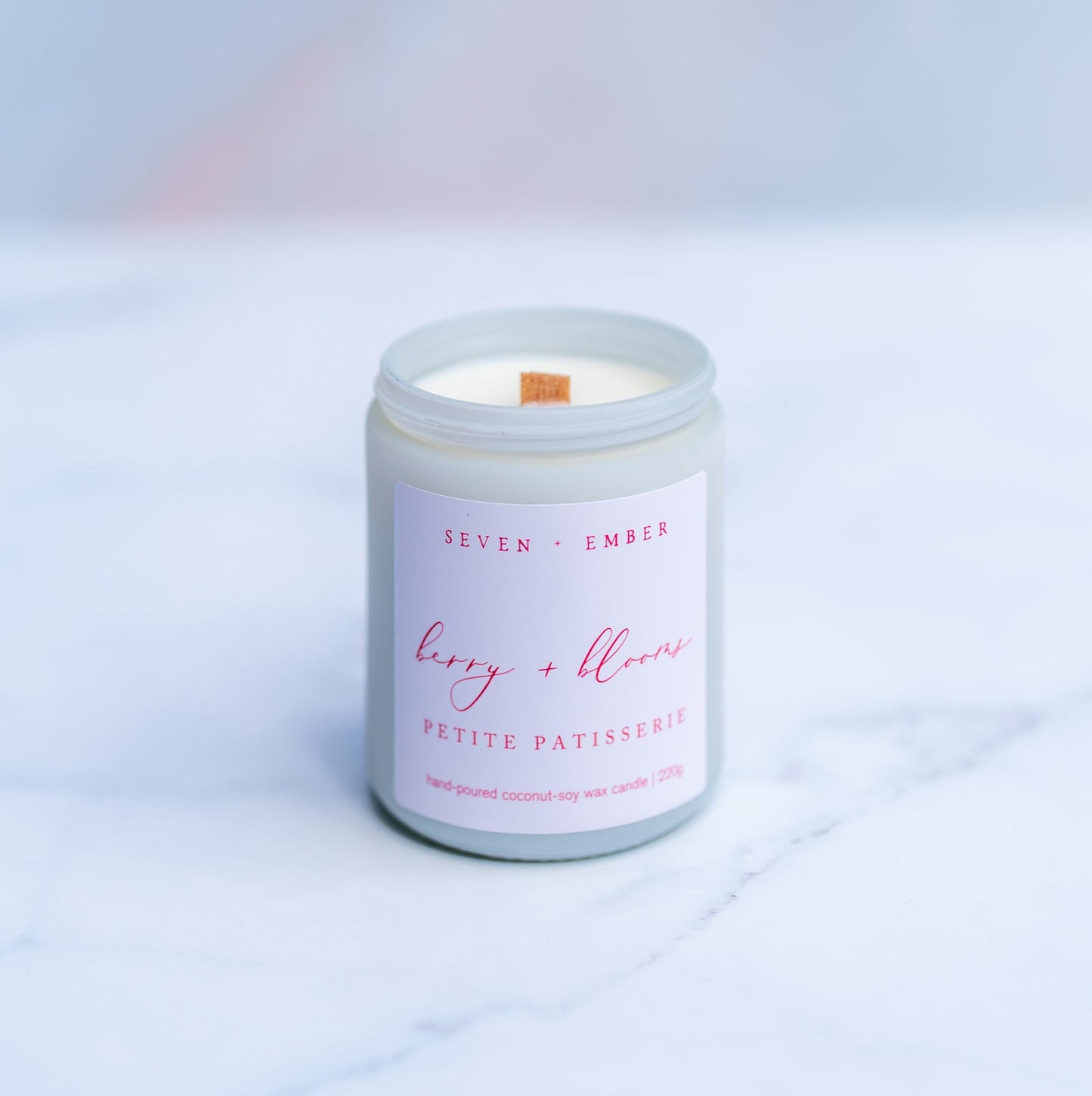 Berry + Blooms Candle