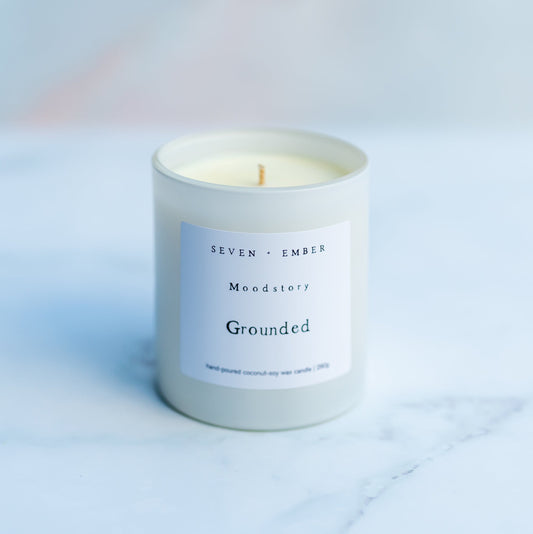 Grounded Harmony Moodstory Candle | Sandalwood Vanilla