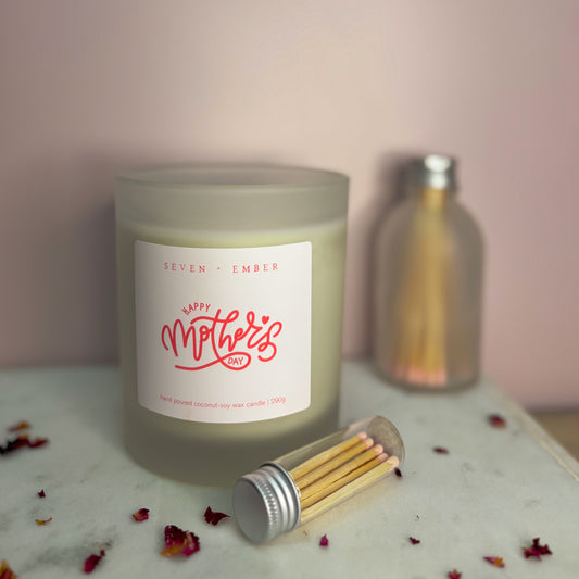 Symphony of Flowers Mother's Day Candle | Floral Orchid + Roses