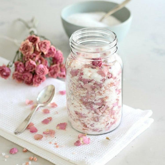 Rose Petal + Coconut Bath Milk - Vegan