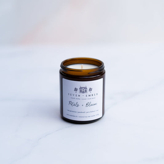 Petals + Bloom | Essential Oil Candle